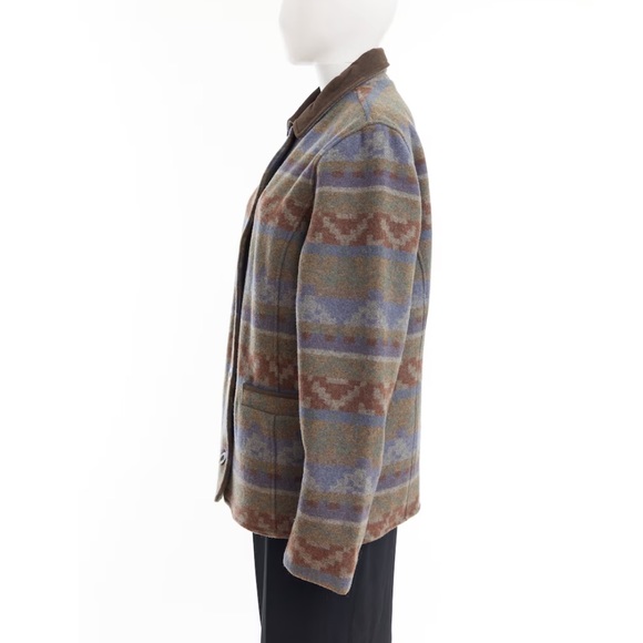 Woolrich southwestern pattern jacket / large - Picture 4 of 7
